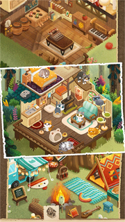 猫咪的秘密森林汉化版下载-Secret Cat Forest猫咪的秘密森林中文安卓版v2.0.21 ئويۇن سۈرىتى 1