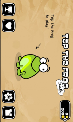 拍打绿青蛙(tap the frog: doodle)下载 v1.4 游戏截图 1