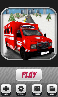 ambulance racing super highway free-超级公路救护车下载 v1.2 游戏截图 1
