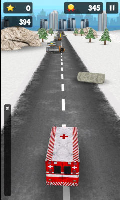 ambulance racing super highway free-超级公路救护车下载 v1.2 游戏截图 3