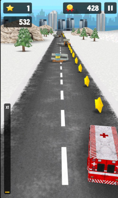 ambulance racing super highway free-超级公路救护车下载 v1.2 游戏截图 4