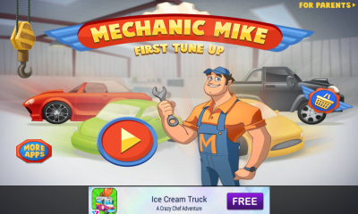 迈克汽车维修(Mechanic Mike - First Tune Up)下载 v1.0.0 游戏截图 1