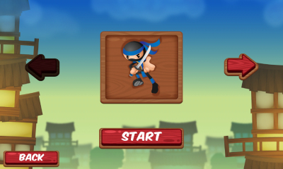 火柴忍者跑酷(stickman rooftop ninja)下载 v1.0 游戏截图 2