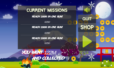 Jetpack青年忍者兜风下载 v1.1 游戏截图 4