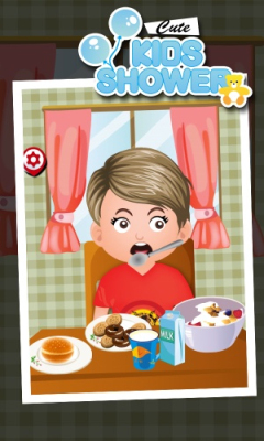 可爱的孩子们淋浴(cute kids shower)下载 v2.0 遊戲截圖 3