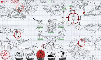 笔记本战争(火柴人游戏)下载 v1.0.6(Note Wars) 게임 스크린샷 2