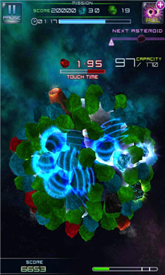 百万陨石(million asteroid)下载 v1.0.3 游戏截图 4