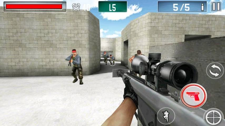射击战争Gun Shoot War下载 v1.7 游戏截图 3