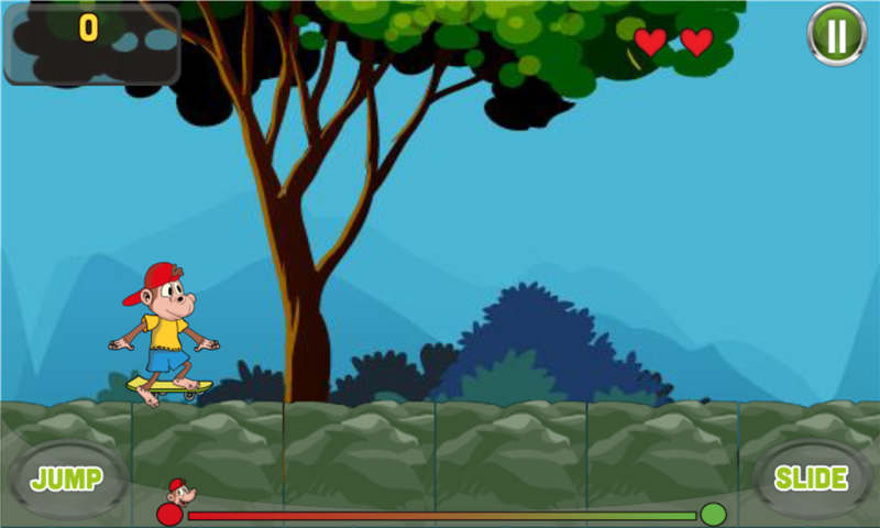 猴子爱滑板下载 v3 游戏截图 2