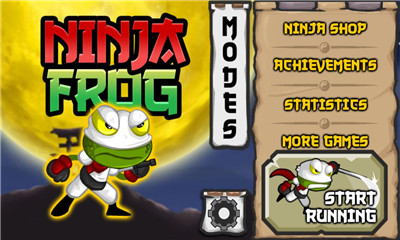忍者青蛙跑酷(Ninja Frog Run)下载 v1.0.1 游戏截图 1