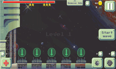 太空塔防TD(8bit space defence)下载 v1.0.4 游戏截图 4