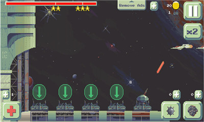 太空塔防TD(8bit space defence)下载 v1.0.4 游戏截图 5