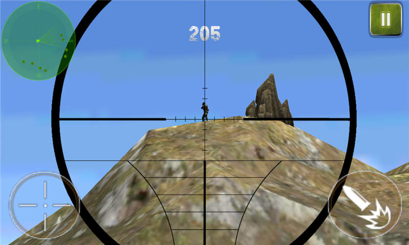 岛上狙击手的使命下载 v1.1 游戏截图 1