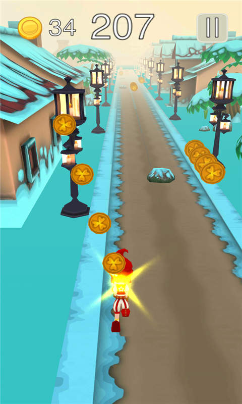 跑酷女孩下载 v1.2 游戏截图 1