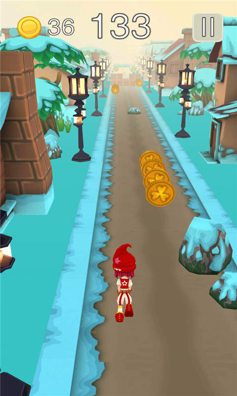 跑酷女孩下载 v1.2 游戏截图 3