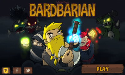 布拉德野蛮人-吟唱勇士(Bardbarian)下载 v1.4.5 游戏截图 1