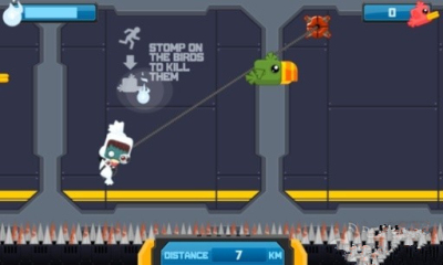 仿生跳跃(Bionic Pocong)下载 v1.7 游戏截图 2
