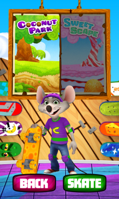 老鼠查克滑板世界(Chuck E.s Skate Universe)下载 v1.2 游戏截图 3