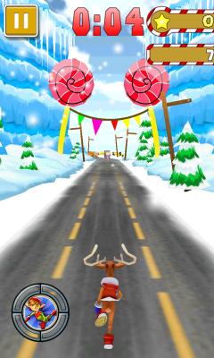 驯鹿跑酷(Reindeer Rush)下载 v1.0 ئويۇن سۈرىتى 3