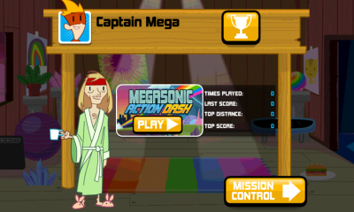 米加动作跑酷(Megasonic Action Dash)下载 v1.04 游戏截图 2