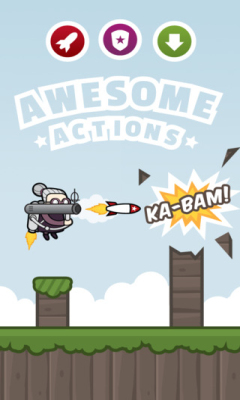 老奶奶也爱飞(jetpack granny)下载 v1.0 Тоглоомын зураг 1