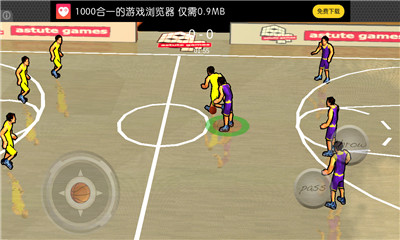 大满贯篮球3D(Slam City Basketball 3D)下载 v1.0 游戏截图 2