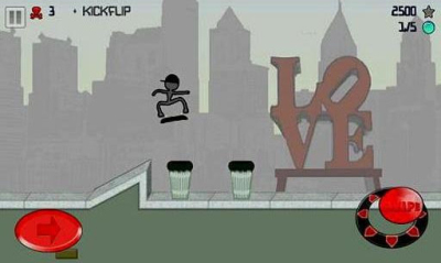 火柴人滑板下载 v1.4.1 游戏截图 2