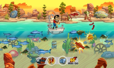 世界炸鱼游戏(dynamite fishing world games)下载 v1.0.3 游戏截图 3