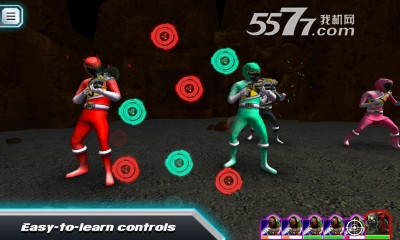 恐龙战队闪电暴龙游戏下载-恐龙战队闪电暴龙(恐龙战队改编)Power Rangers Dino Rumble下载 v1.02 游戏截图 4