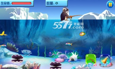 爱钓鱼的企鹅游戏下载-爱钓鱼的企鹅(冰川钓鱼)下载 v1.0 游戏截图 3