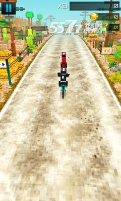 越野方块摩托车游戏下载-越野方块摩托车Dirtbike Survival Block Motos(像素竞速)下载 v2.6.0 游戏截图 1
