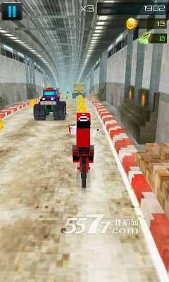 越野方块摩托车游戏下载-越野方块摩托车Dirtbike Survival Block Motos(像素竞速)下载 v2.6.0 游戏截图 4