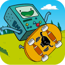 与时间赛跑的滑板游戏下载-与时间赛跑的滑板(探险时光动漫改编)下载 v1.0.1