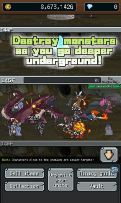 点点地下城RPG下载-点点地下城RPG(放置点击类)tap dungeon rpg下载 v1.0.2 遊戲截圖 1