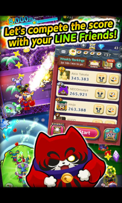 LINE忍者先锋下载 v2.0.2 游戏截图 3