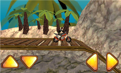 摩托车特技丛林赛3D(motorcycle stunt jungle)下载 v1.0 게임 스크린샷 2