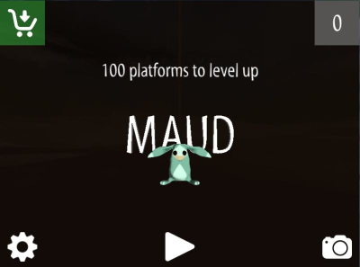 兔子莫得doodle jump(maud)下载 v1.0.2 게임 스크린샷 1