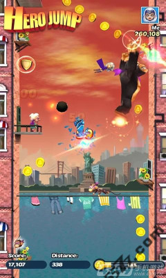 超级英雄跳跃(超人跑酷)下载 v1.0.2 游戏截图 2