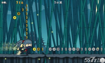 忍者疯狂跑酷(妹子忍者)下载 游戏截图 2