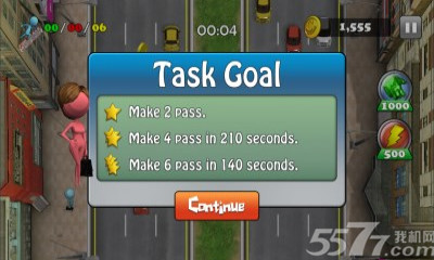 火柴人过马路(血腥色彩)下载 v2.1 游戏截图 1