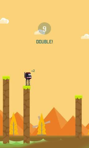 忍者弹弹弹游戏下载-忍者弹弹弹(spring ninja)下载 v1.0.0 游戏截图 1