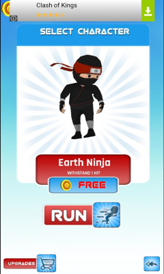 地铁忍者跑酷(经典跑酷游戏)下载 v1.2 游戏截图 2