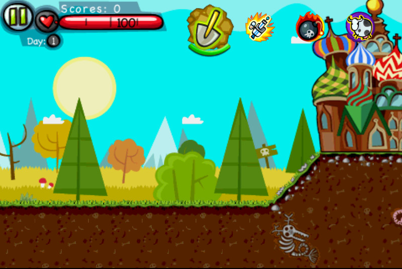 僵尸挖掘机(重口味砍杀)下载 v1.1.7 Тоглоомын зураг 3