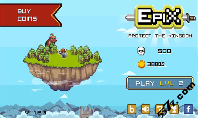 像素英雄(消灭兽人)下载 v1.6 游戏截图 1