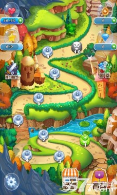 哪里糖果跑(旋转消除)下载 v1.0 游戏截图 2