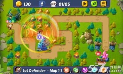 LOL英雄塔防(Q版LOL英雄)LOL Defender下载 v1.1.2 ئويۇن سۈرىتى 3