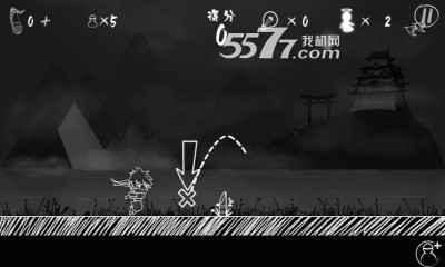 粉笔忍者下载-粉笔忍者(横版跑酷)下载 v1.0 游戏截图 3