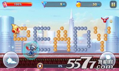 超能酷跑下载-超能酷跑(超能陆战队改编)下载 v1.3.0 游戏截图 3