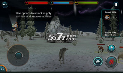 愤怒的狼模拟器下载-愤怒的狼模拟器(动物模拟游戏)Angry Wolf Simulator 3D下载 v1.1 游戏截图 4