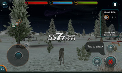 愤怒的狼模拟器下载-愤怒的狼模拟器(动物模拟游戏)Angry Wolf Simulator 3D下载 v1.1 游戏截图 3